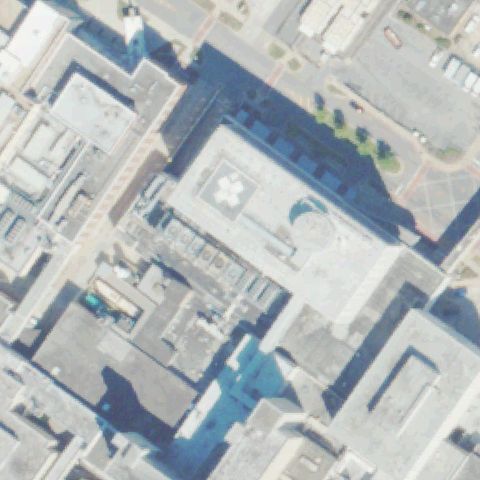 Aerial tile for 77GE